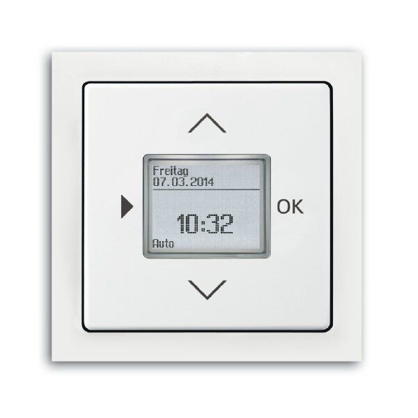 Busch-Jaeger 6456-101 Jalousie-Timer/ Schaltuhr mit Astrozeit, ohne UP-Einsatz