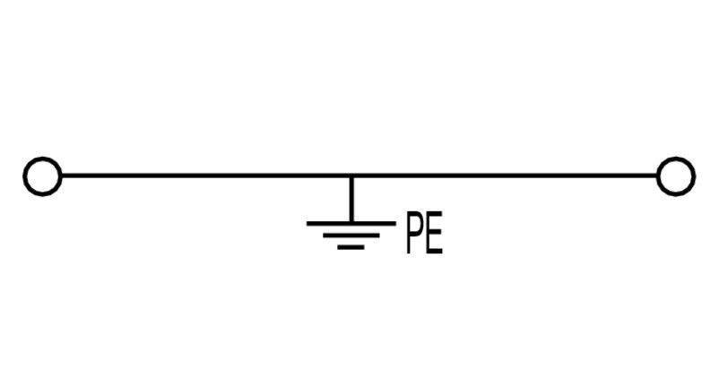 Weidmüller WPE70N Schutzleiter-Reihenklemme 70mm², W-Reihe Kompakt
