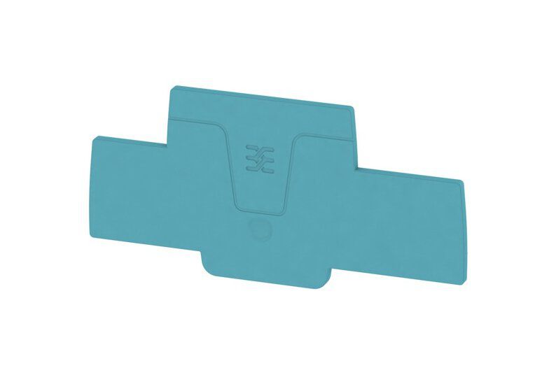 Weidmüller AEP 2T2.5BL Abschlussplatte blau A-Reihe, 20 Stück