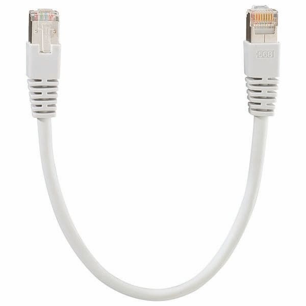 Rutenbeck 23510202 Patchkabel, 0,23 m, zur Verbindung von REG-Komponenten in der Unterverteilung