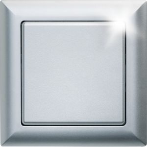 Eltako FT55-AL Funktaster 55x55mm, mit Rahmen