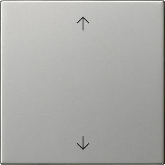 Gira 5389600 Wippe 1-fach Pfeile, System 55, Edelstahl