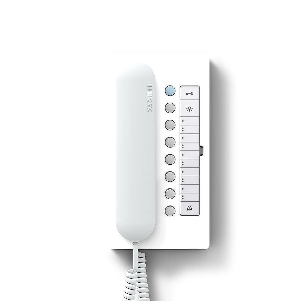 Siedle BTC 850-02 WH/W Haustelefon Comfort, weiß glänz.