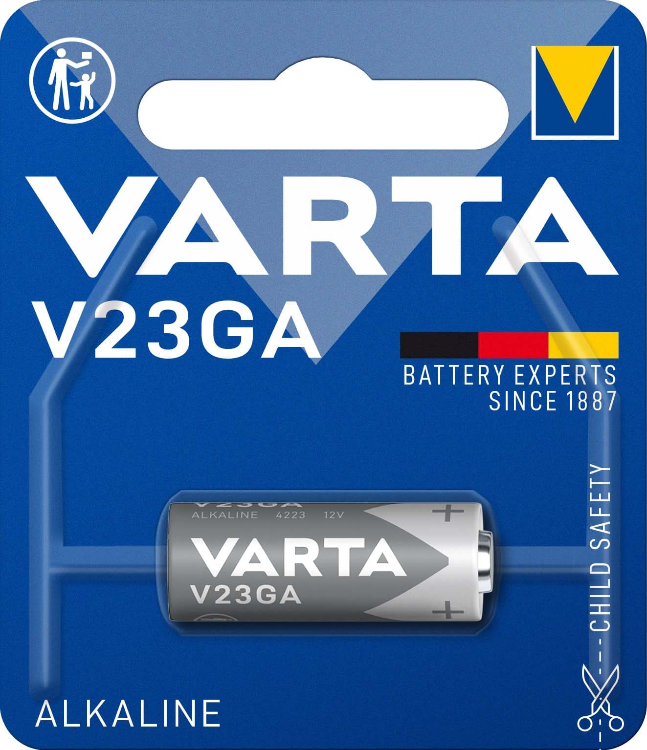 Varta Professional V23GA Knopfzellen-Batterie 12V 52mAh 1-Stück