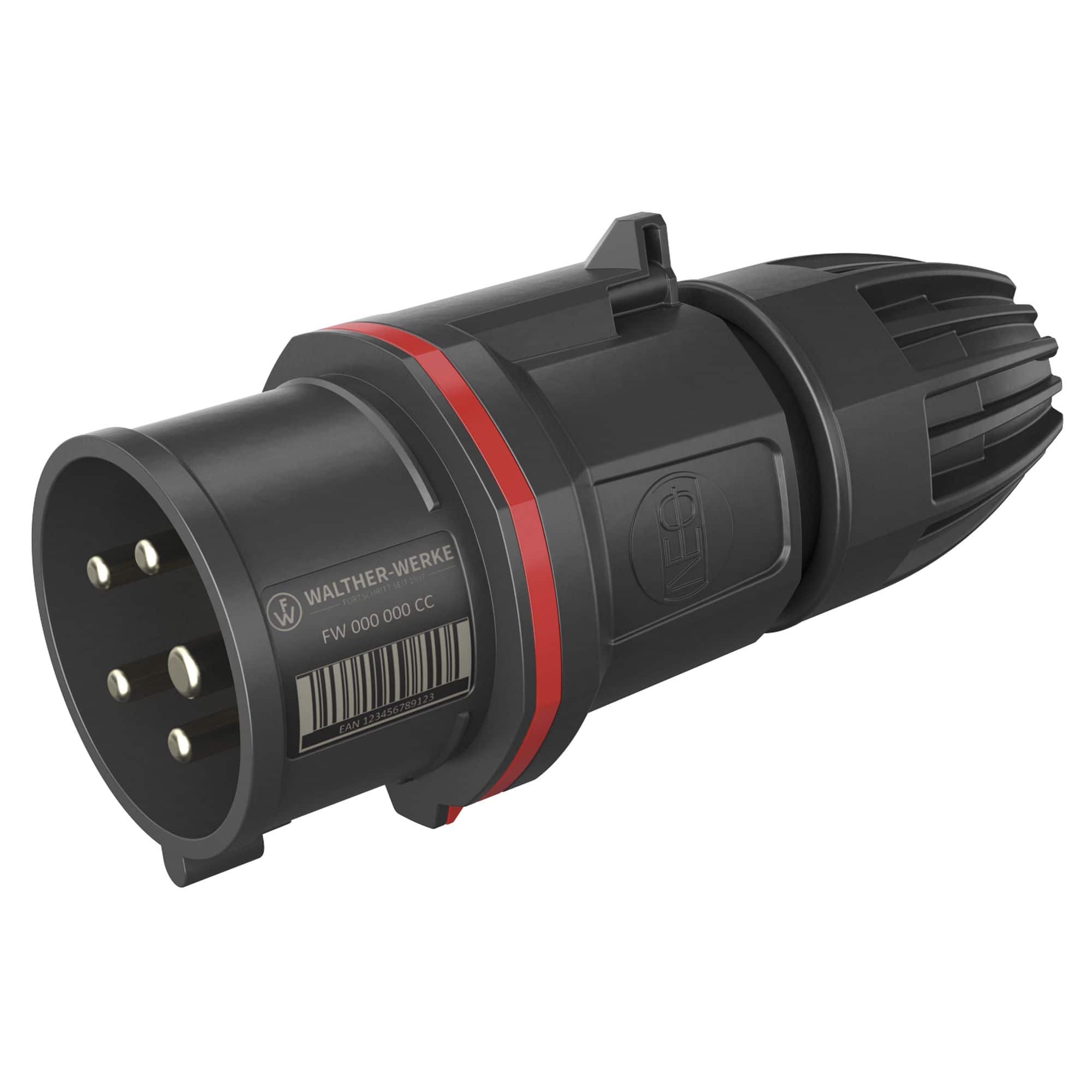 Walther Werke FW211503SK CEE NEO Stecker Classic 16A 5P 3h IP54 mit Schraubtechnik