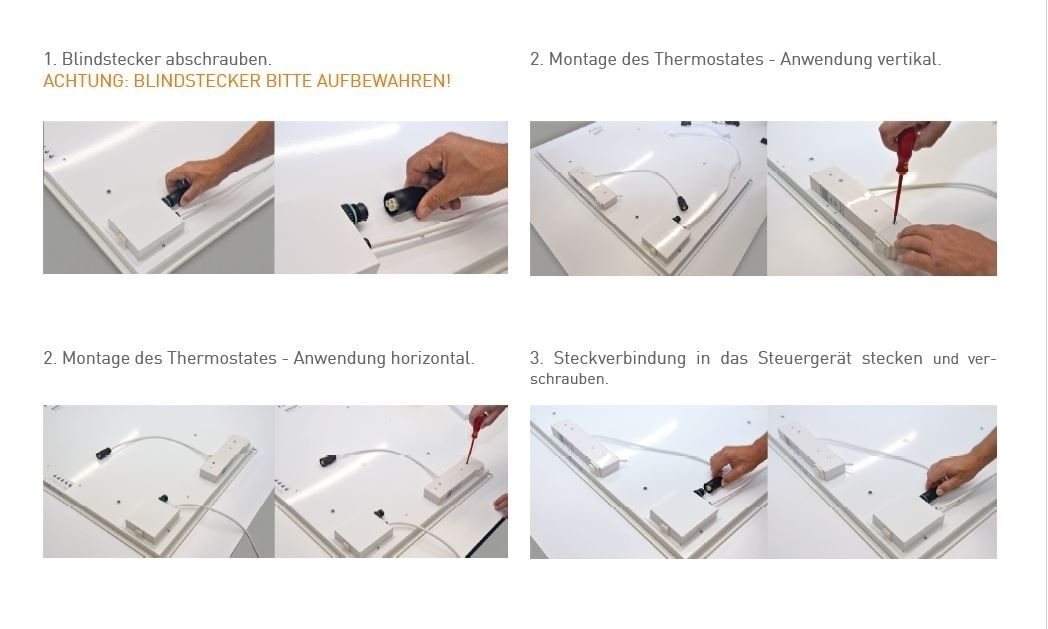 ETHERMA 39713 LAVA-R Thermostat für LAVA-Infrarotheizungen