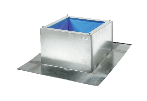 Maico SOWT 22 Schrägdachsockel zur Montage von Dachventilatoren aufWell- und Trapezdächer, serienmäßige Ausführung bis 30°Dachneigung, DN 225 mm