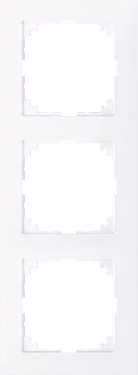 Merten MEG4030-3625 Rahmen 3-fach, M-Pure, aktivweiß