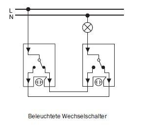 Merten MEG3116-0000 Aus/Wechselschalter-Einsatz, 1-polig, 10 AX, Steckklemmen, AC 250 V