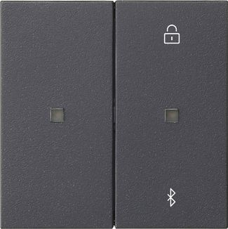 Gira 538128 S3000 Jalousie- und Schaltuhr BT, System 55, anthrazit