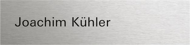Gira 5549914 Ruftaste für individuelle Gravur, System 106, Edelstahl V4A