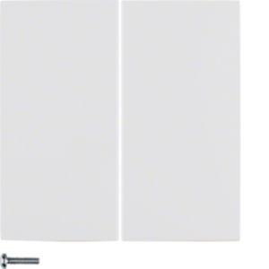 Berker 85146189 KNX-Funk Taste 2-fach, quicklink, S.x/B.x, polarweiß glänzend