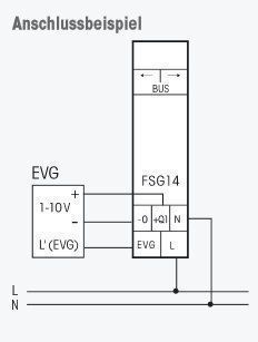 Eltako FSG14 Dimmschalter- Steuergerät für EVG 1-10V