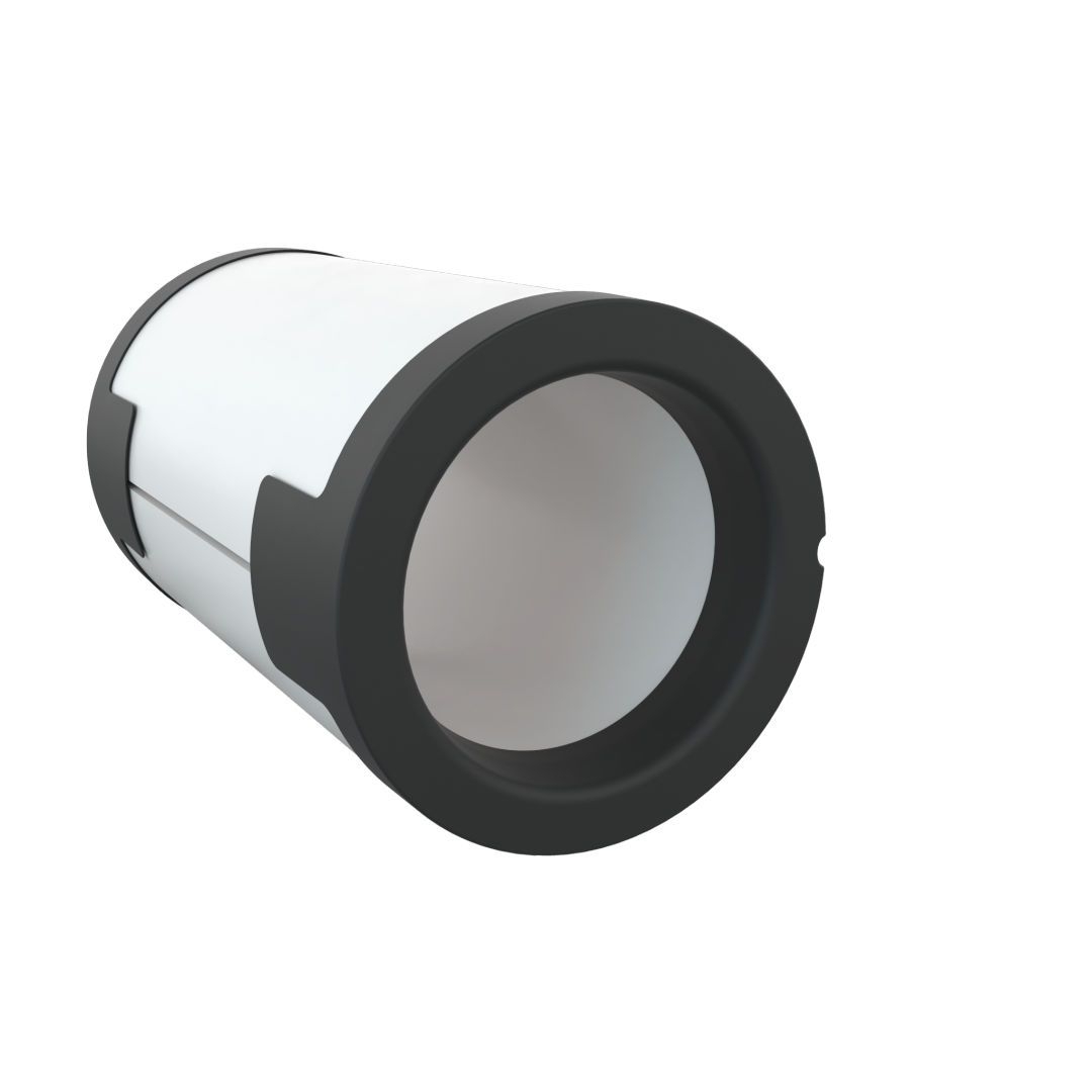 Kermi Y3502000022K x-well Schalldämpfset lang 250 mm, für Pendellüfter Ø160 mm