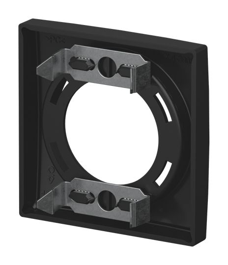 Busch-Jaeger 1756-915 Zentralscheibe für Lichtsignal, Busch-balance SI, schwarz matt