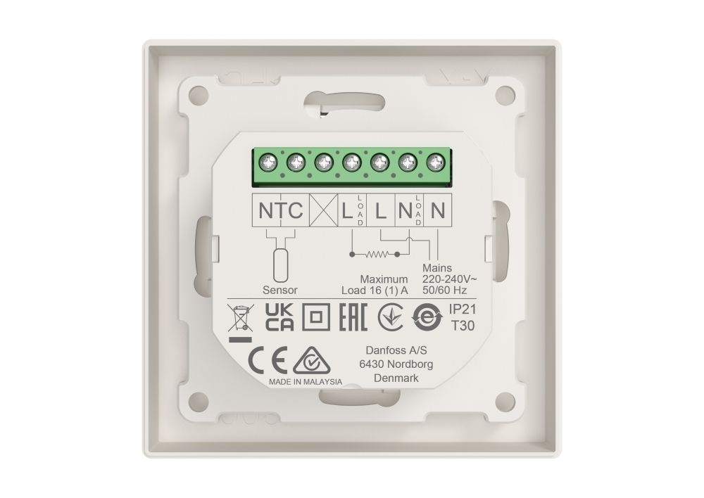 Devi 140F1164 DEVIreg Basic Programmierbarer Bluetooth-Thermostat