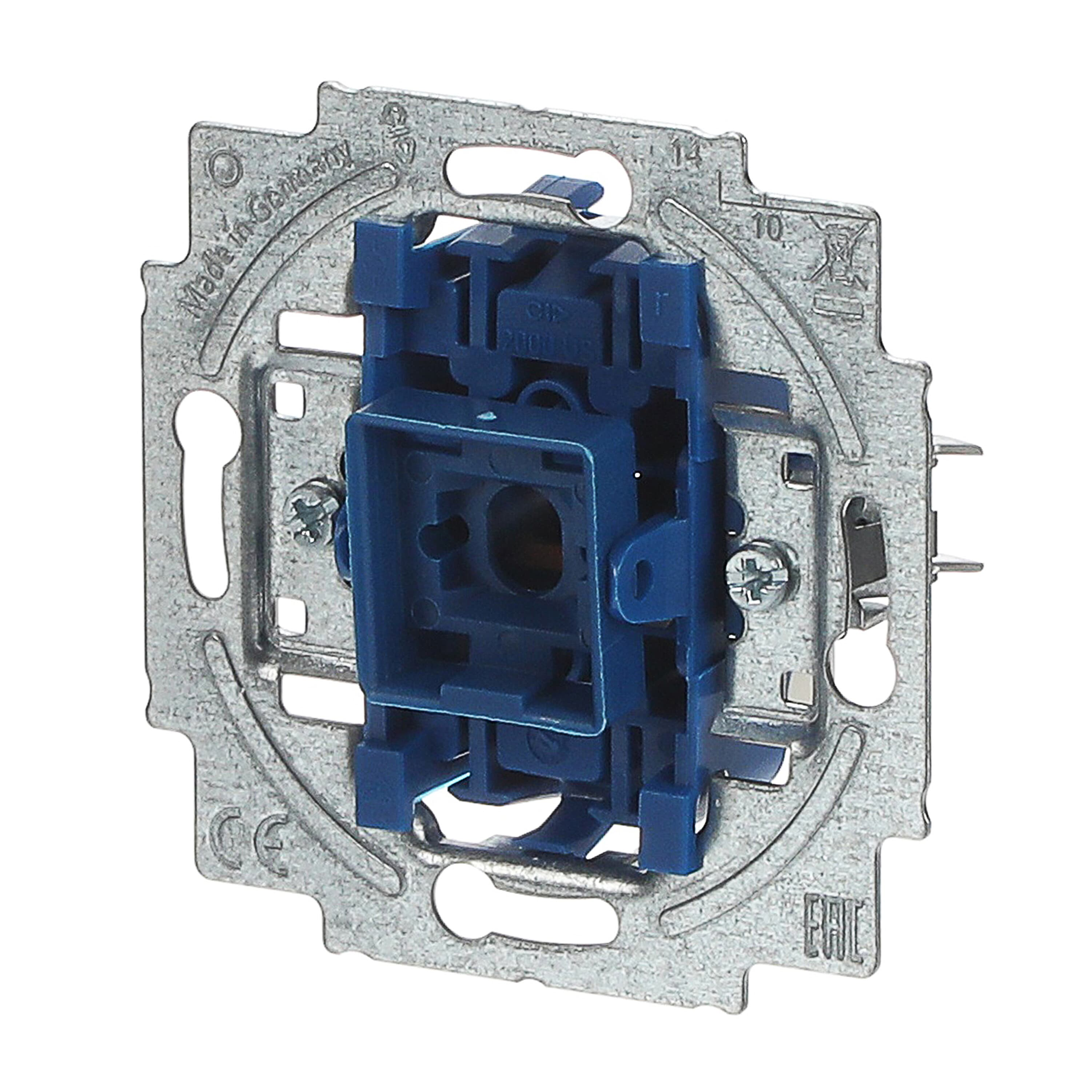 Busch-Jaeger 2000/6 US, Wippschalter-Einsatz, Aus- und Wechsel, 10 A