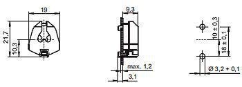 Houben 100310 G5 Einbaufassung