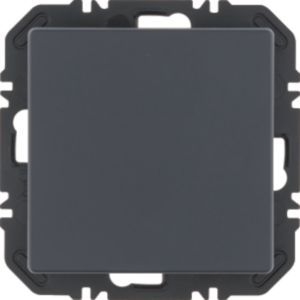 Berker 24116186 Wandsendermodul mit Wippe, KNX EnOcean Q.x, anthrazit samt