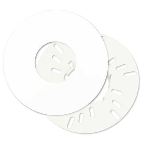 B.E.G. 92833 UP-Adapter Set 2 für PD11  bestehend aus:  1x UP-Montageadapter für PD11  2x UP-Edelstahlschrauben  1x UP-Designring für PD11