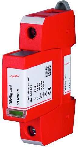 Dehn + Söhne 952071 Überspannungsableiter Typ 2 DEHNguard S 1pol 75VAC