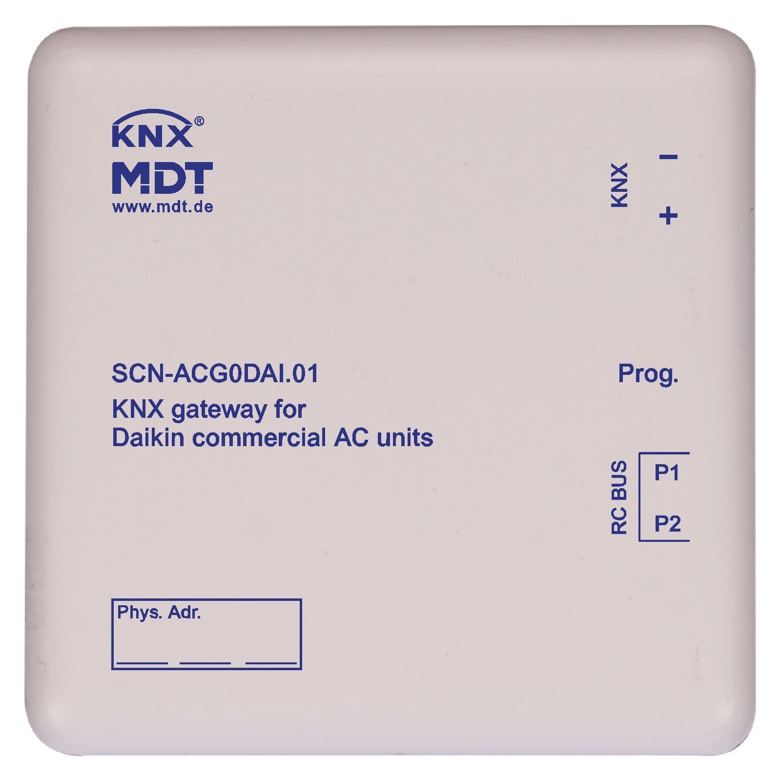 MDT SCN-ACG1DAI.01 KNX Gateway für Daikin Zweckbau-Klimageräte, UP