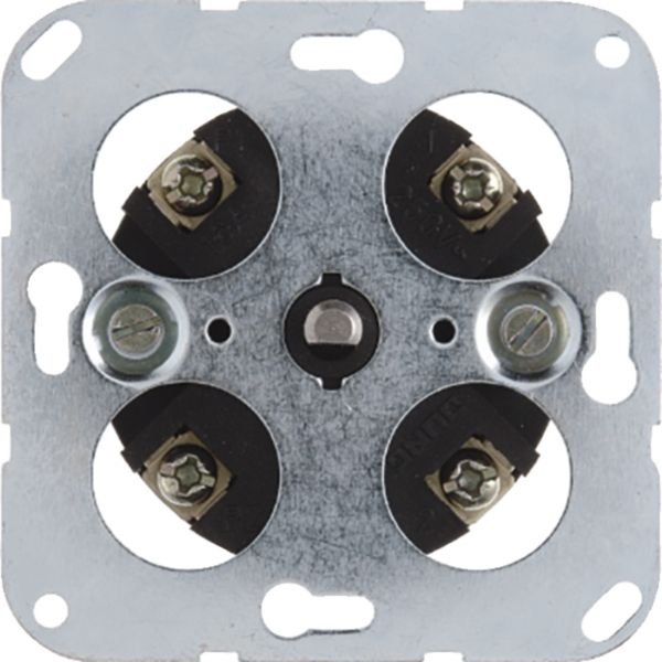 Hager WDE2041 Mechanische Zeitschaltuhr 2-polig, Laufzeit max. 120 min, Unterputz