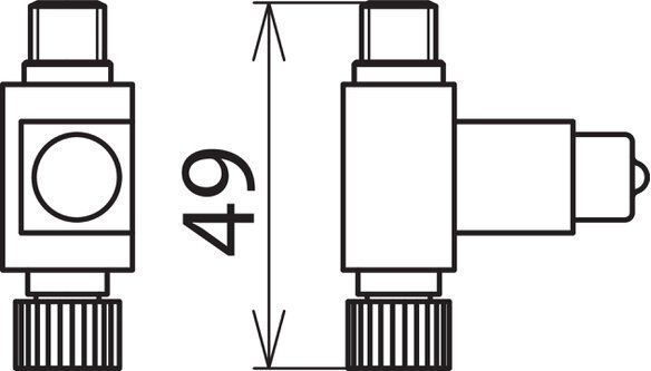 Dehn + Söhne 909704 Blitzstromableiter DEHNgate für 75 Ohm SAT- und BK-Anlagen