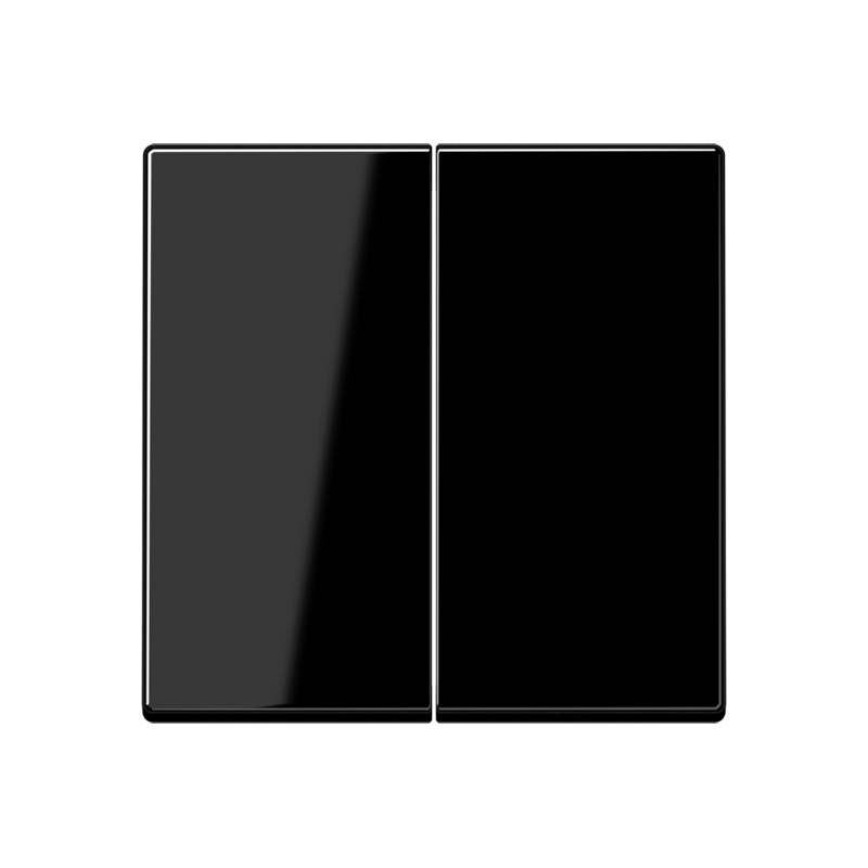 Jung A595SW Wippe, Duroplast, Serie A, schwarz