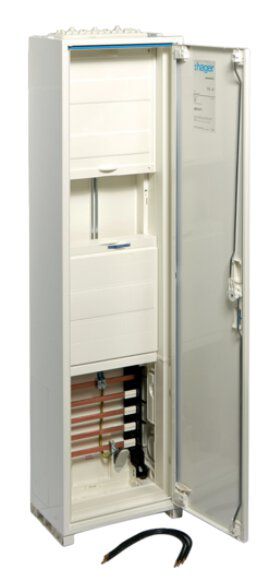 Hager ZB313T1 Zählerschrank 1 ZP 3-Punkt-Befestigung