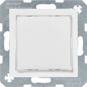 Berker 29528989 LED-Signallicht, rote/grüne Beleuchtung, S.1/B.3/B.7, polarweiß glänzend