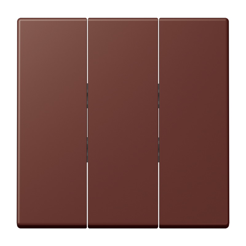 Jung LC993BF235 Wippe 3-fach, Les Couleurs® 32120, terre sienne brûlée 31