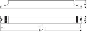 LEDVANCE QTP5 1x49W EVG elektronisches Vorschaltgerät für T16-Leuchten