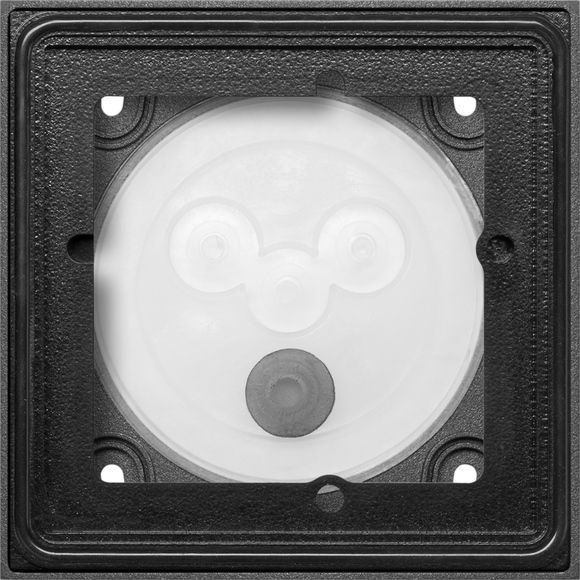 Gira 551100 Gehäuse flächenbündig 1-fach, System 106