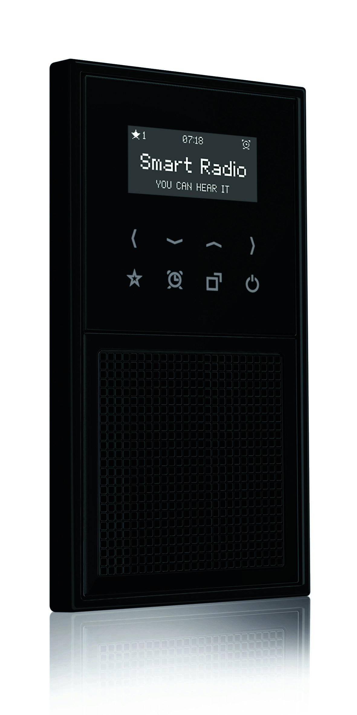 Jung DABLSSW Smart Radio DAB+, Serie LS, schwarz