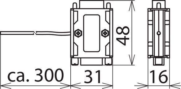 Dehn 924017 Überspannungsableiter für D-SUB-Anschluss 9-polig