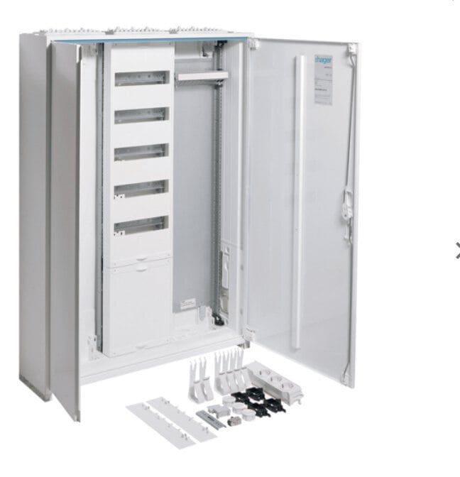 Hager ZB33NW1APZ2 Systemschrank VF-5rh/APZ/Multimedia, ohne Zählerfeld