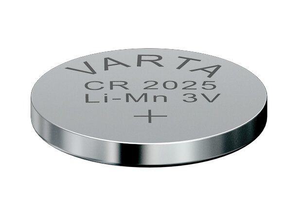 Varta CR2025 Lithium-Knopfzelle, 3 V