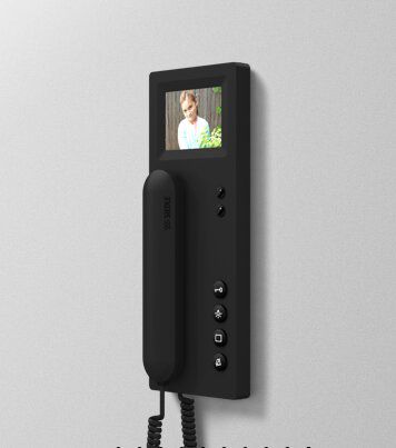 Siedle BTSV 850-03 S Video-Haustelefon Standard, schwarz