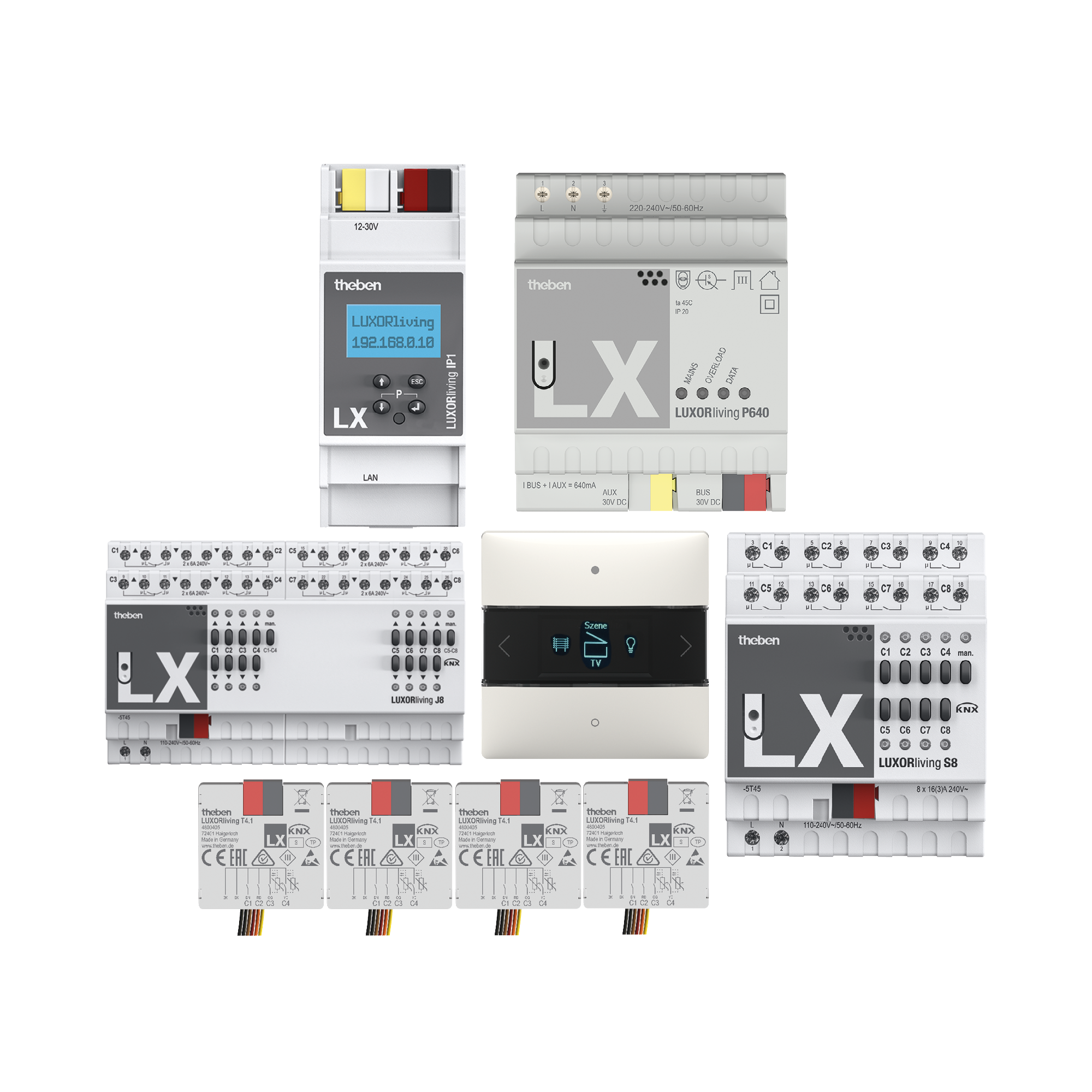 Theben LUXORliving Starter-Set L "Der Allrounder"