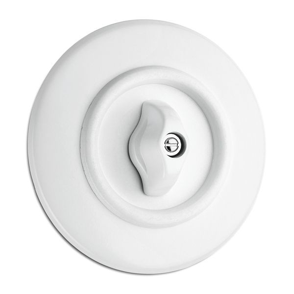 THPG 186887 Drehschalter Kreuz Duroplast, weiß