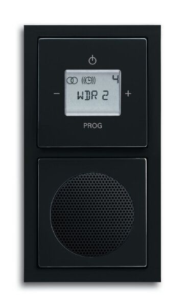 Busch-Jaeger 8215 U-101 Busch-Radio mit DAB+ und RDS-Stereo-Radiowecker, UP
