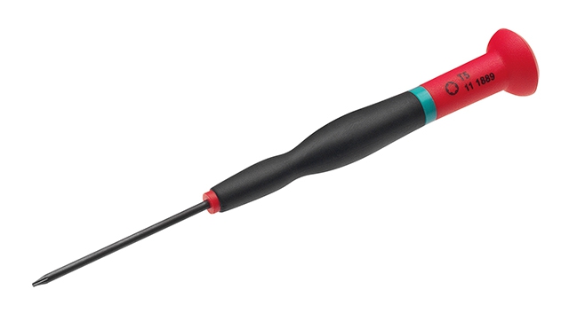 Cimco 11 1889 Präzisions-Schraubendreher, Torx-Schraubendreher hellgrün T5x50mm