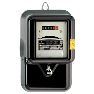 NZR 01020113 Wechselstromzähler, 40 A, regeneriert, geeicht, Zähler mit Eichung für Verrechnungszwecke
