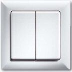 Eltako FT55-RW Funktaster 55x55mm, mit Rahmen