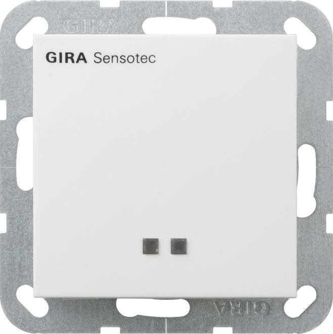 Gira 237603 Sensotec ohne Fernbedienung, System 55, reinweiß glänzend