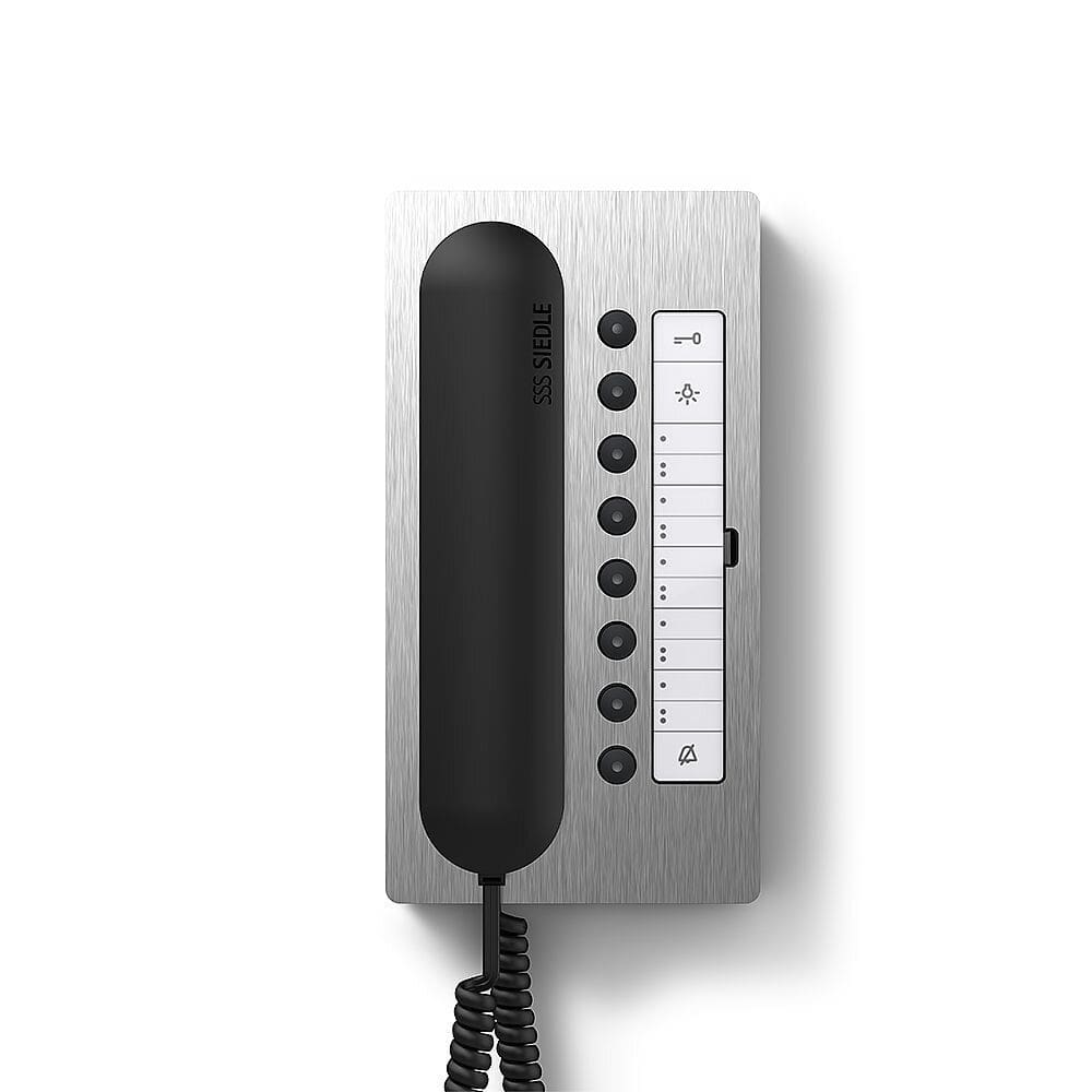 Siedle BTC 850-02 E/S Haustelefon Comfort, Edelstahl/sw