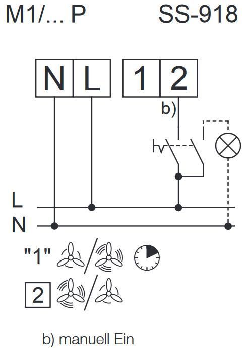 Helios MiniVent M1/120 P Kleinraumventilator mit Präsenzmelder