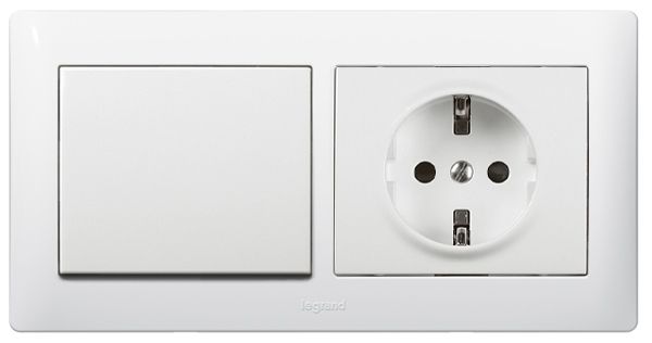 Legrand 771003 Abdeckrahmen 3-fach horizontal