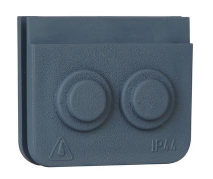 Kopp 321628004 Blue Elec. Kabeleinführung 2-fach